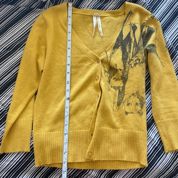 Cute Mustard Cardigan - Picture 6 of 9